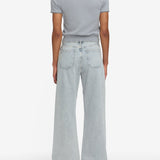 FRAME - The Cashmere Mix Trim Cardi -- Grey Blue