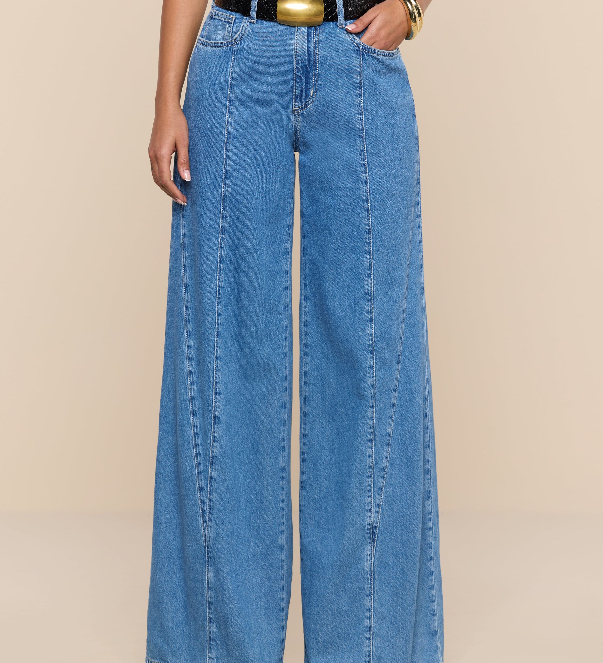L'AGENCE - Niles Wide - Leg Jean