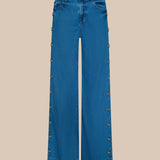 L'AGENCE - Jennings Snap Wide - Leg Jean
