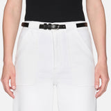 FRAME - The Modern Pocket Wide -- White