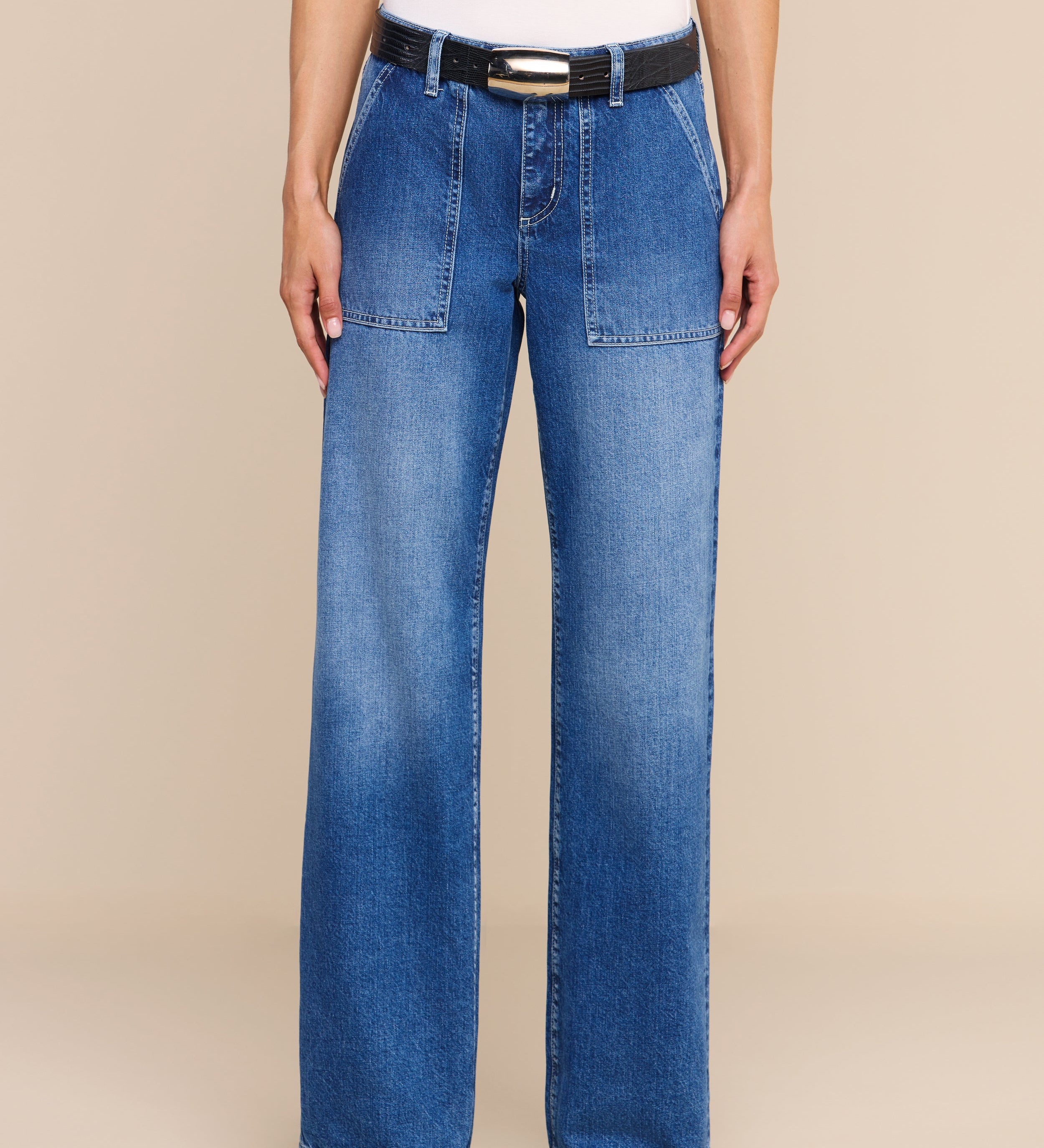 L'AGENCE - Christel Wide - Leg Jean
