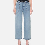 FRAME - The Modern Pocket Wide Jean -- Charge