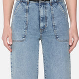 FRAME - The Modern Pocket Wide Jean -- Charge