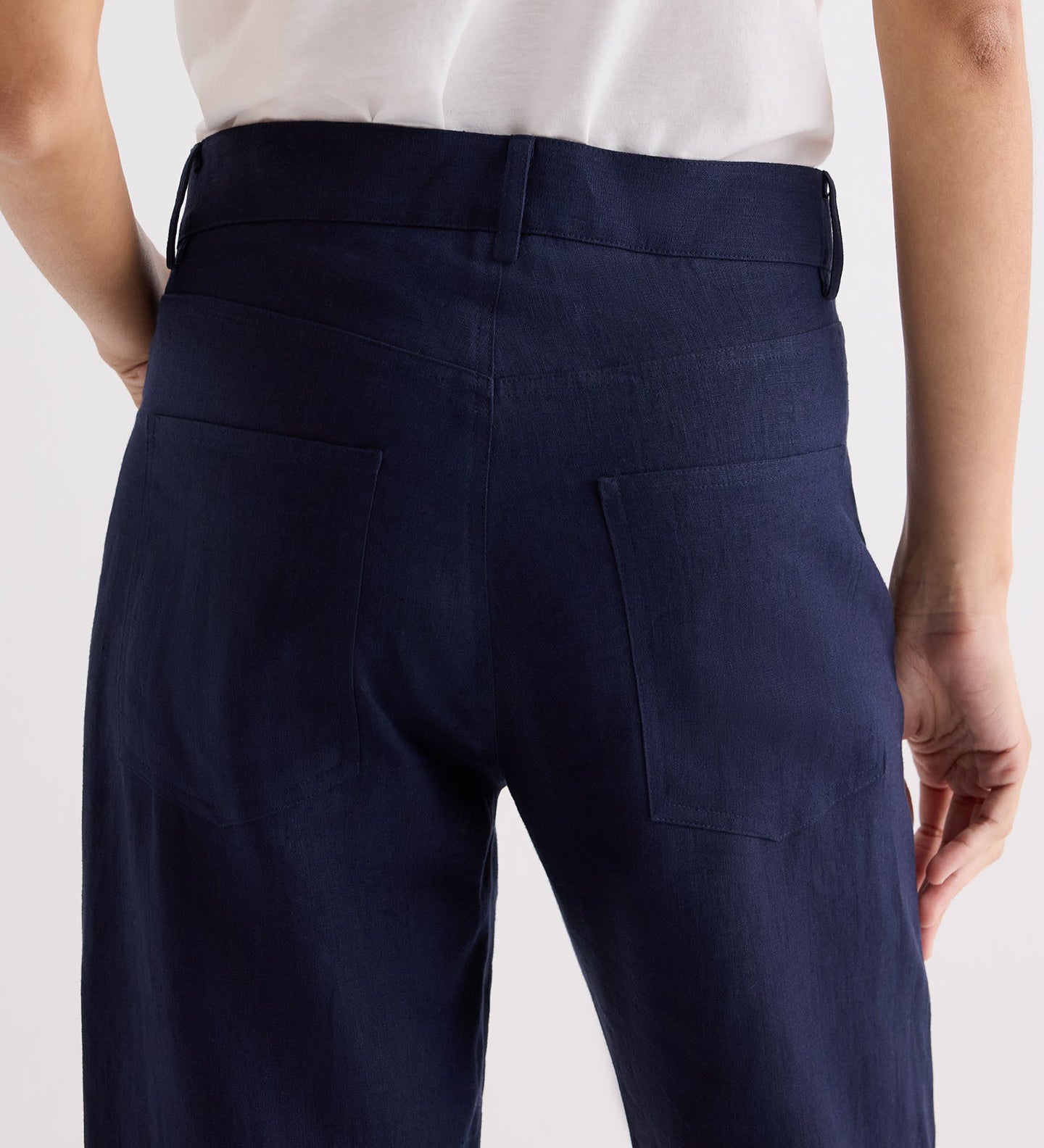 TWP - Kent St Pant in Washed Linen