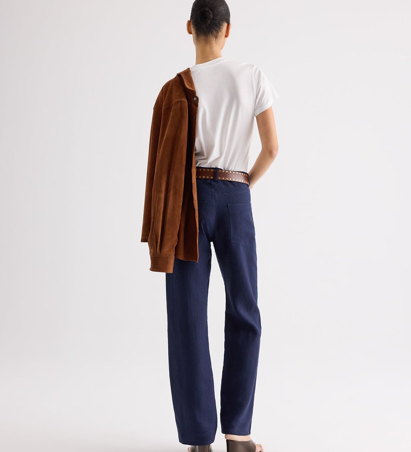 TWP - Kent St Pant in Washed Linen