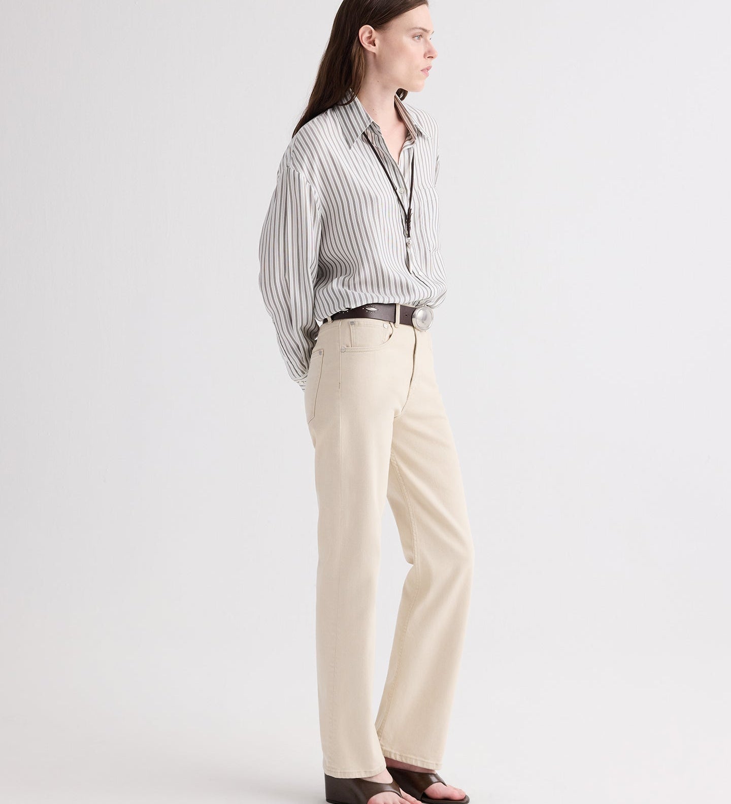TWP - Kent St Jean in Sandshell Denim