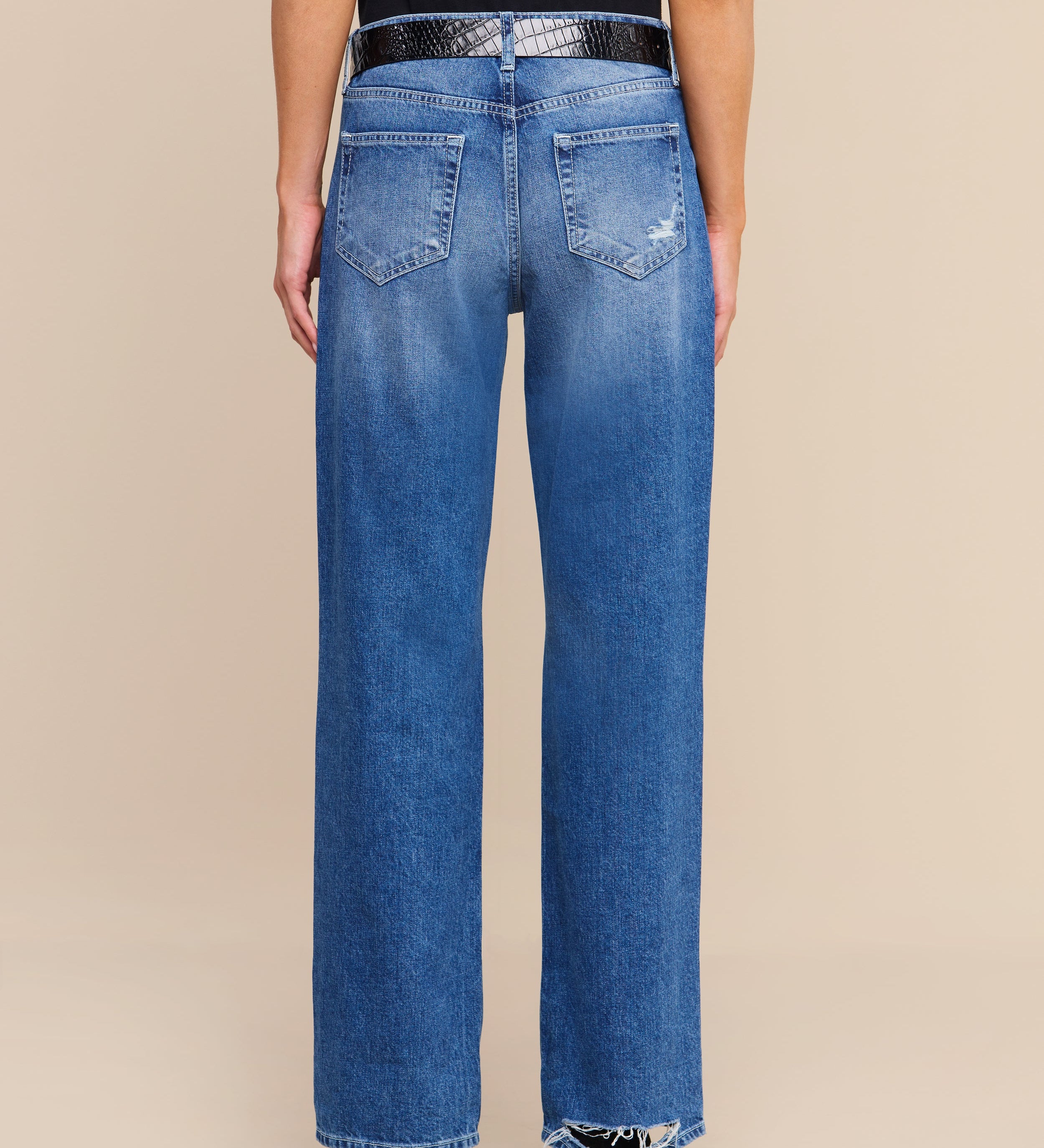 L'AGENCE - Zelda Slouchy Straight Jean