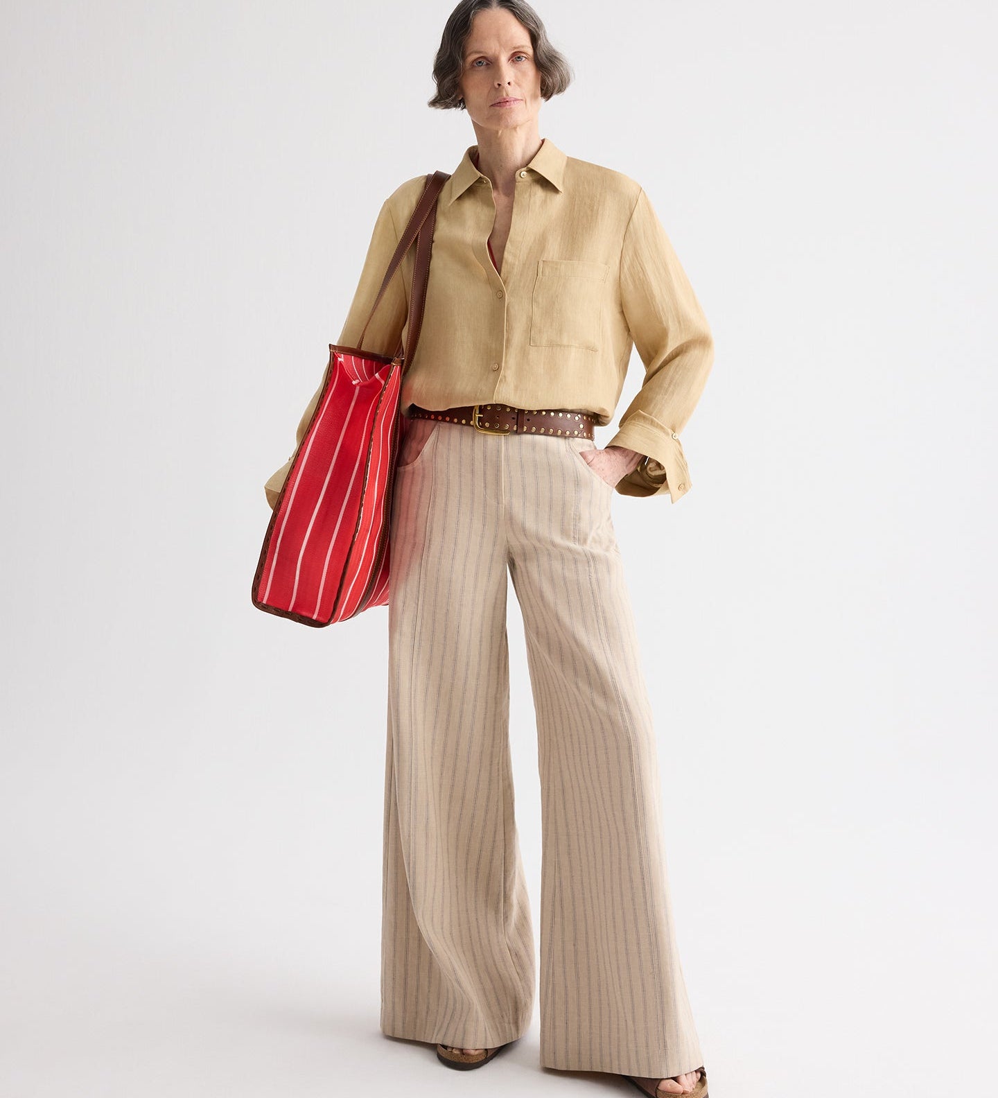 TWP - Demie Pant in Cotton Linen