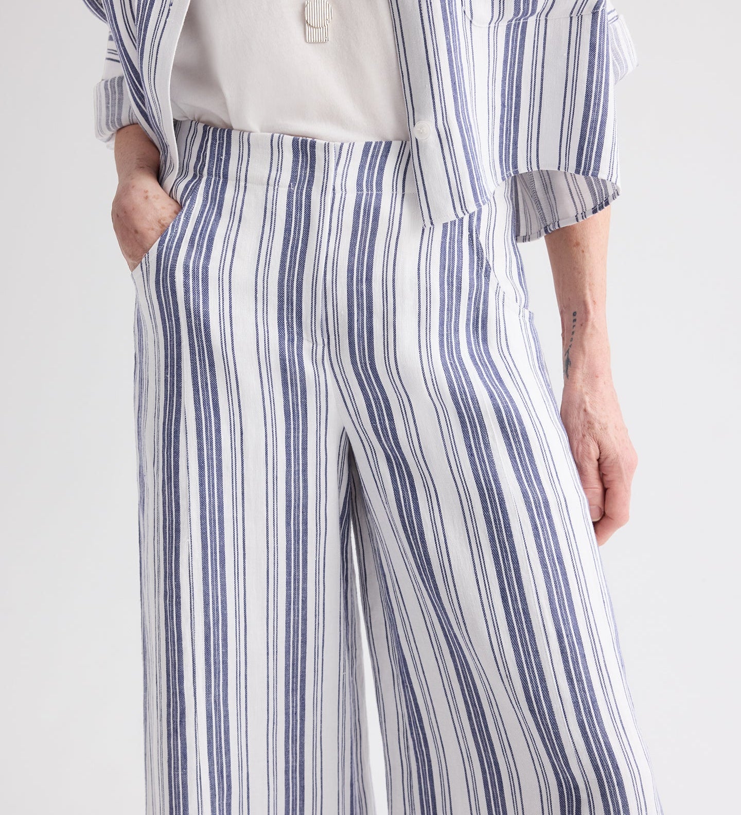 TWP - Demie Pant in Hemp Denim