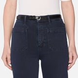 FRAME - The Anchor Pant -- Navy Raw Fray