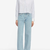 FRAME - The Charles Shirt -- Oxford Blue Multi