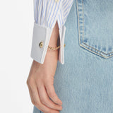 FRAME - The Charles Shirt -- Oxford Blue Multi