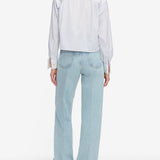 FRAME - The Charles Shirt -- Oxford Blue Multi