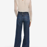 FRAME - The Wisp Tie Blouse -- Cream
