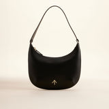 MANU ATELIER - Manu Mini Hobo Black Soft