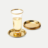 Veronica Beard - Marzia Gold Coaster Set