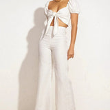 Faithfull - Ottavio Pants Plain Egg Shell - Final Sale