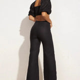 Faithfull - La Marches Top Plain Black - Final Sale