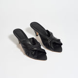 Jamie Haller - The Knot Heel in Black