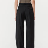 St. Agni - Belted Pants - Black