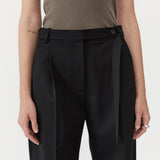 St. Agni - Belted Pants - Black