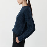 St. Agni - Alpaca Sweater - Midnight Blue