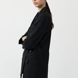 St. Agni - Wrap Blazer - Black