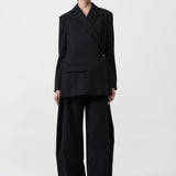St. Agni - Wrap Blazer - Black