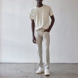 FRAME - L'Homme Slim Brushed Twill -- Milk Beige
