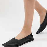 St. Agni - Soft Gathered Flats - Black