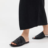St. Agni - Woven Flats - Black