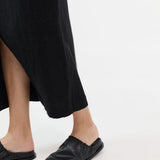 St. Agni - Soft Gathered Mules - Black