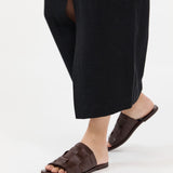 St. Agni - Woven Flats - Chocolate