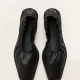 St. Agni - Soft Gathered Flats - Black