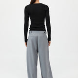 St. Agni - Adjustable Pants - Grey