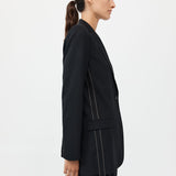 St. Agni - Side Stripe Blazer - Black