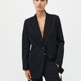 St. Agni - Side Stripe Blazer - Black