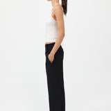 St. Agni - Wide Waistband Pants - Black
