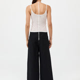St. Agni - Wide Waistband Pants - Black
