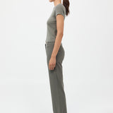 St. Agni - Raw Edge Pants - Smokey Olive