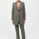 St. Agni - Longline Jacket - Smokey Olive