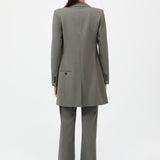 St. Agni - Longline Jacket - Smokey Olive