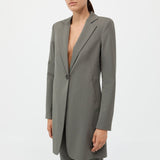 St. Agni - Longline Jacket - Smokey Olive