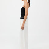 St. Agni - Tailored Linen Pants - Ivory