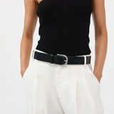 St. Agni - Tailored Linen Pants - Ivory