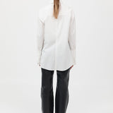 St. Agni - Wrap Shirt - White