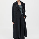 St. Agni - Soft Tailored Trench - Black