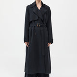 St. Agni - Soft Tailored Trench - Black