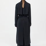 St. Agni - Soft Tailored Trench - Black