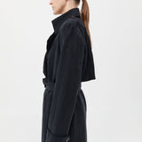 St. Agni - Soft Tailored Trench - Black